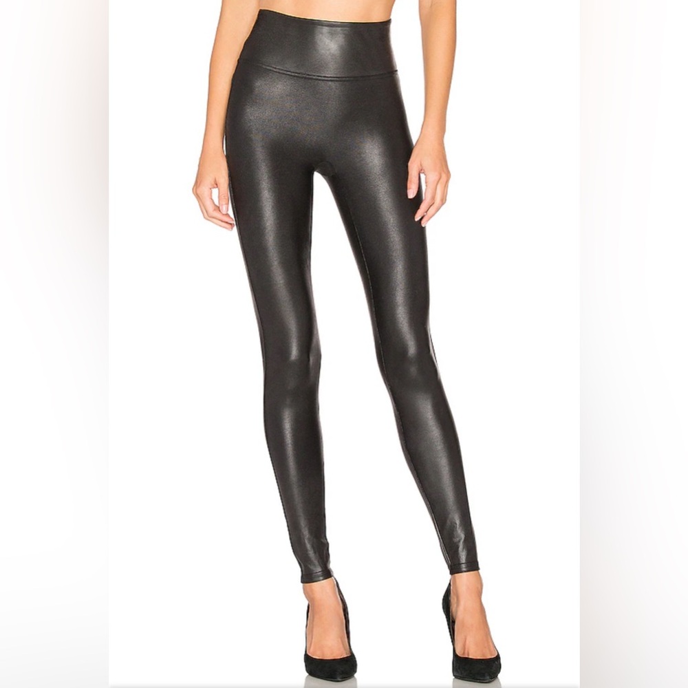 Faux Leather Leggings in Black - XL PETITE
SPANX
